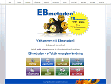 Tablet Screenshot of ebmetoden.com